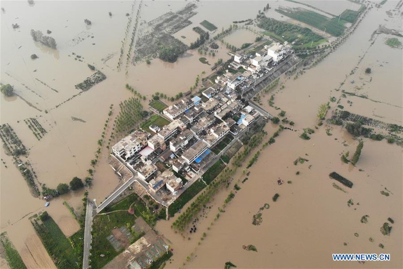 Sông Hoài (Trung Quốc) sắp phải gánh chịu 2 đợt mưa lớn - Ảnh 1.