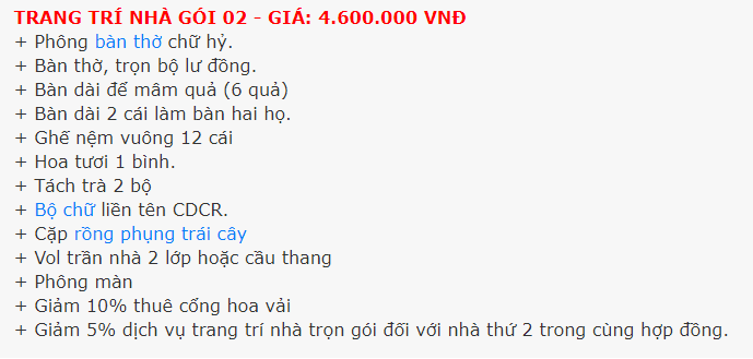 Đám cưới &quot;kinh tế&quot; dành cho cặp đôi với những combo trang trí nhà cửa trọn gói giá rẻ chỉ dưới 5 triệu đồng - Ảnh 2.