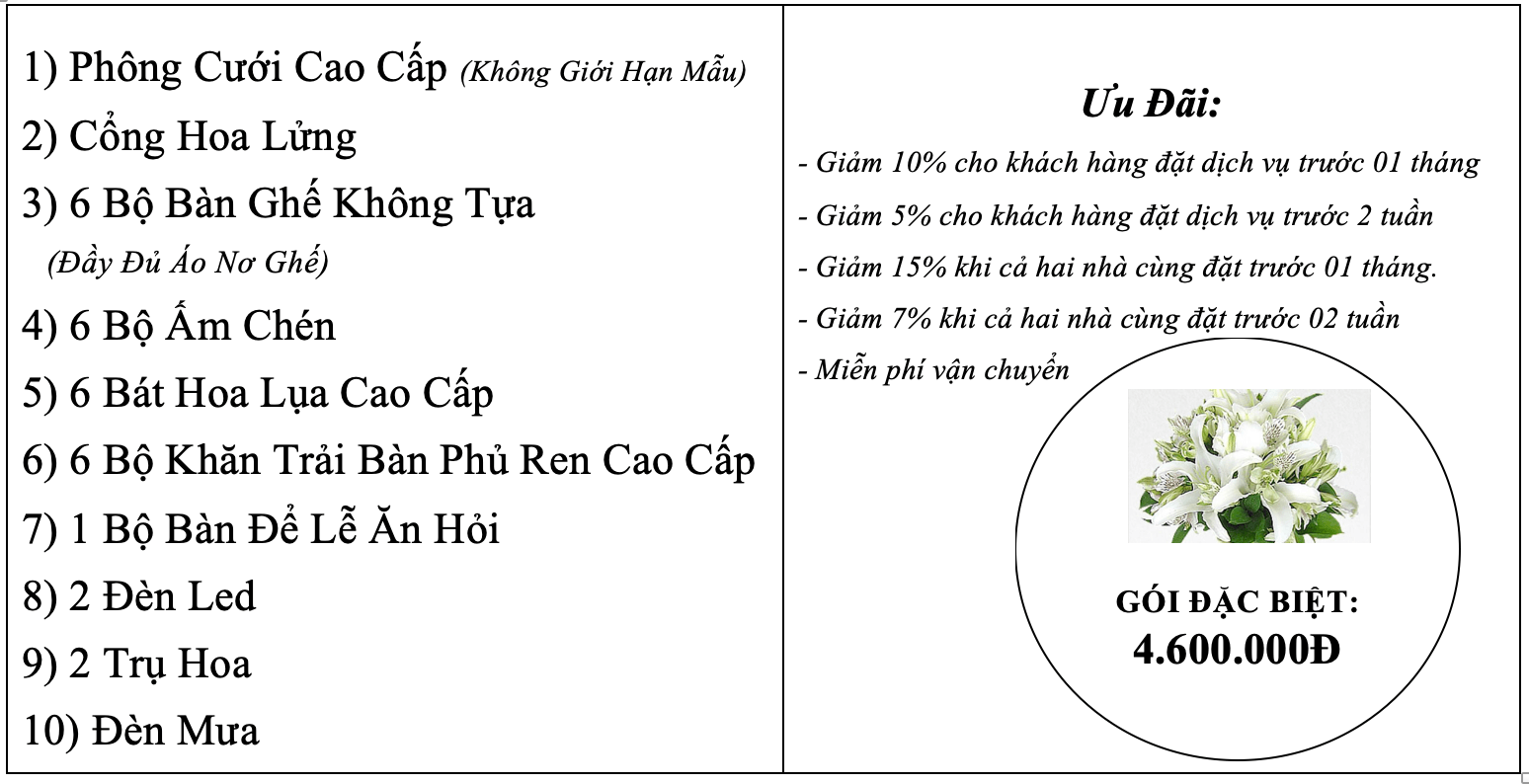 Đám cưới &quot;kinh tế&quot; dành cho các cặp đôi với những combo trang trí nhà cửa trọn gói giá rẻ chỉ dưới 5 triệu đồng - Ảnh 5.