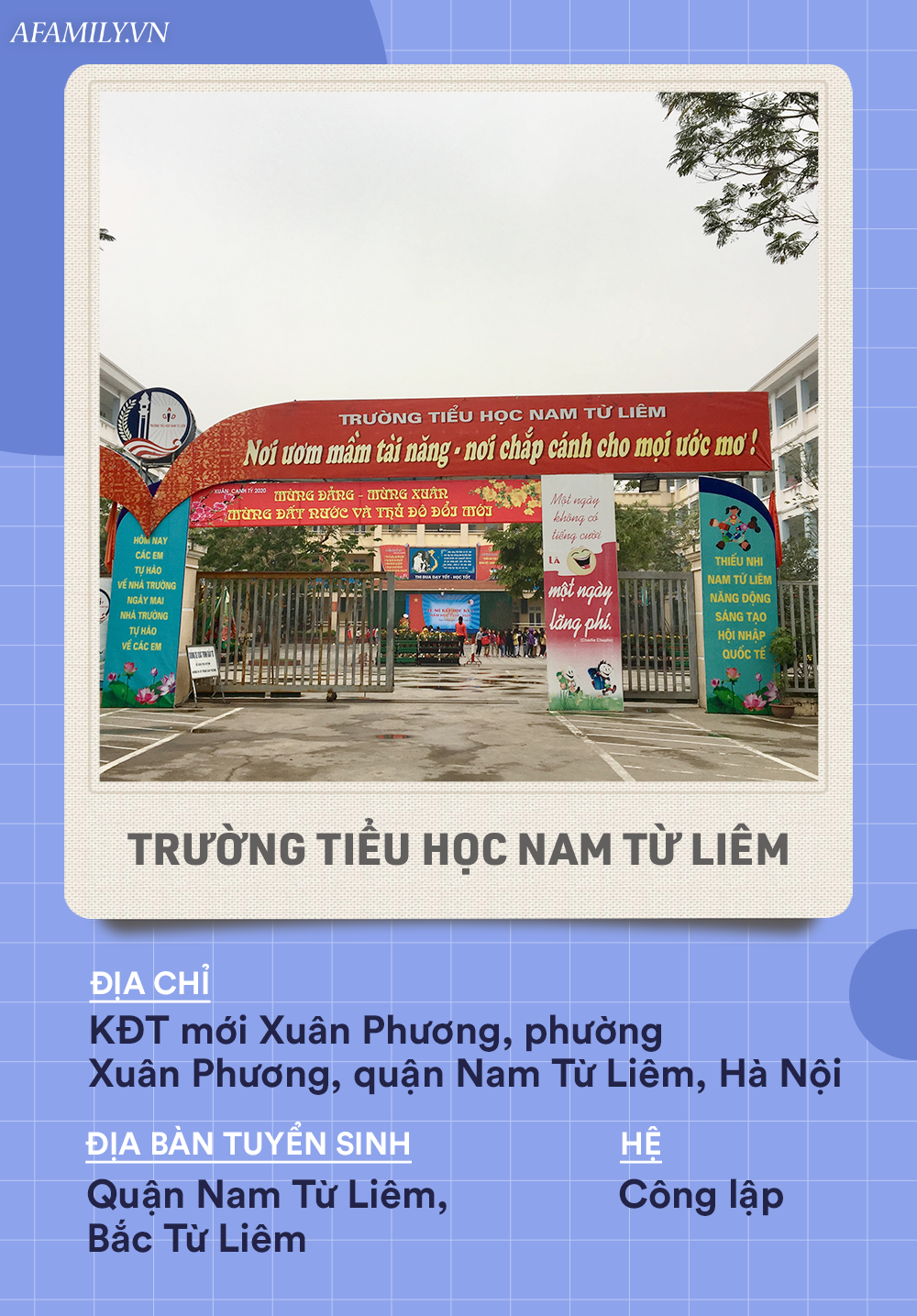 Danh s&aacute;ch 25 trường tiểu học ở quận Nam Từ Li&ecirc;m: H&agrave;ng loạt c&aacute;c trường c&oacute; tiếng tăm, tha hồ cho cha mẹ chọn lựa - Ảnh 1.
