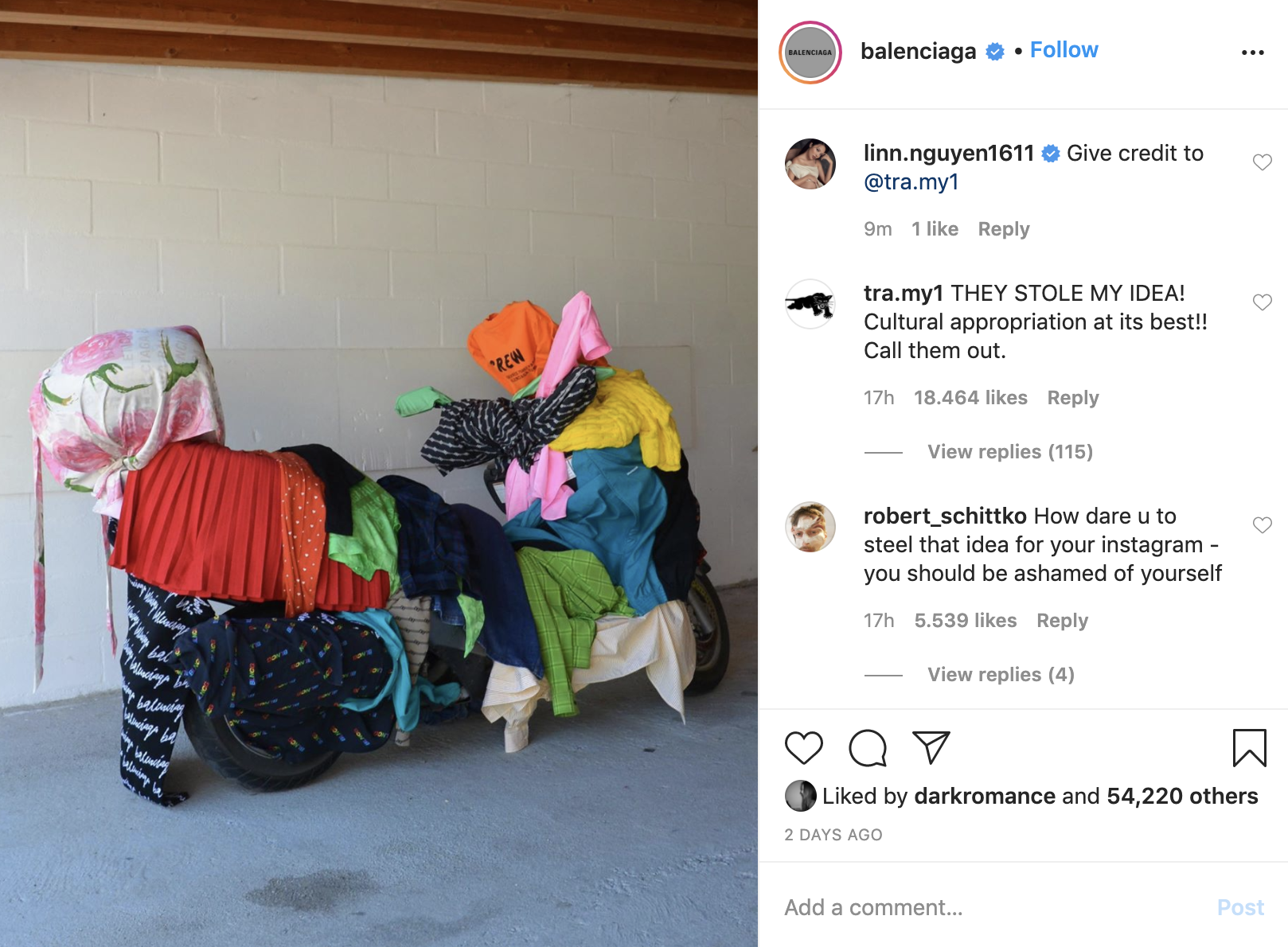Cô gái gốc Việt tố Balenciaga ăn cắp ý tưởng, khiến netizen khủng bố Instagram của thương hiệu - Tin mới - Ảnh 2.