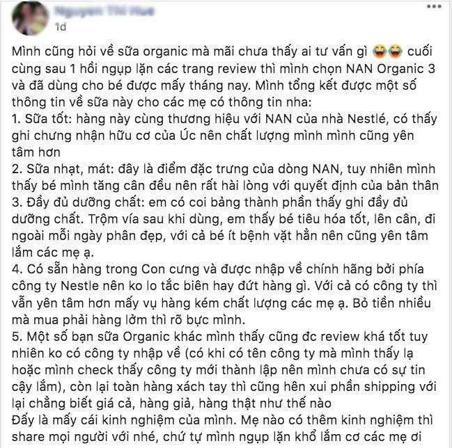 Sữa công thức hữu cơ có gì “hot” khiến các mẹ bỉm hiện đại quan tâm tìm hiểu đến vậy? - Ảnh 6.