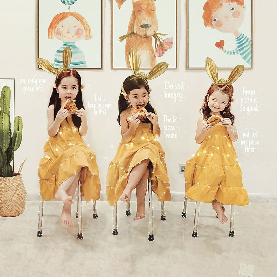 Mẹ 9x g&acirc;y sốt mạng x&atilde; hội với bộ quy tắc dạy 3 c&ocirc; con g&aacute;i lai xinh đẹp h&uacute;t mắt người nh&igrave;n - Ảnh 4.