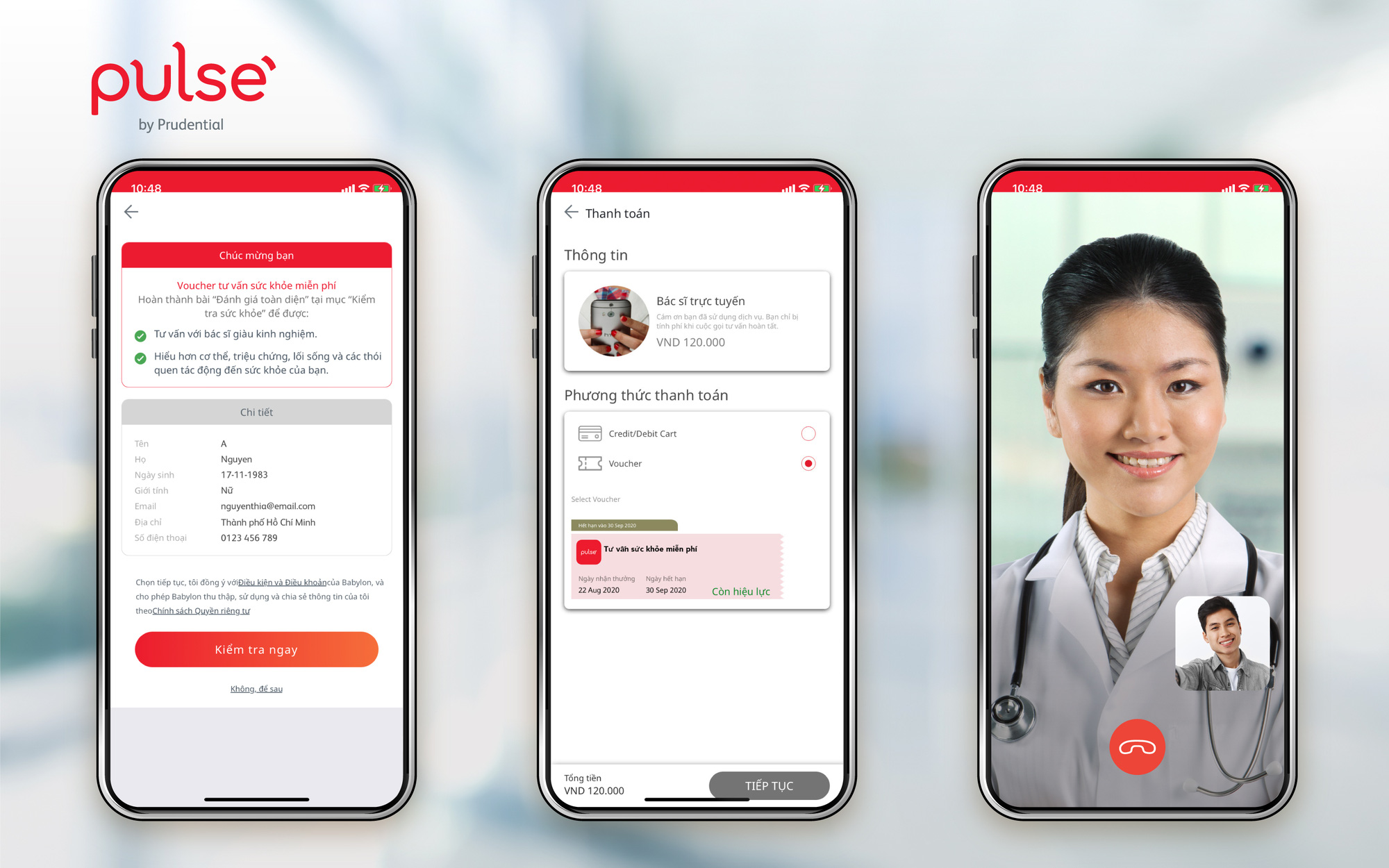 Giải đáp thắc mắc về sức khỏe mọi lúc, mọi nơi với bác sĩ trực tuyến của ứng dụng Pulse by Prudential - Ảnh 2. Giải đáp thắc mắc về sức khỏe mọi lúc, mọi nơi với bác sĩ trực tuyến của ứng dụng Pulse by Prudential - Ảnh 2.