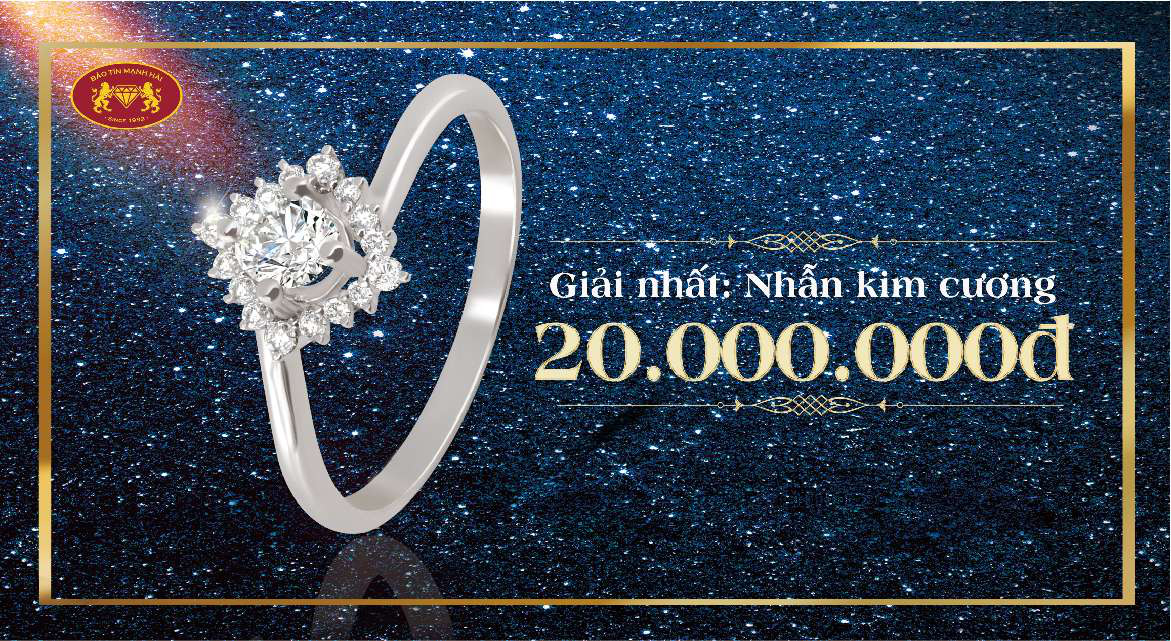 Mua nhẫn cưới tại Bảo Tín Mạnh Hải - cơ hội trúng ngay nhẫn kim cương trị giá 20 triệu đồng - Ảnh 2.