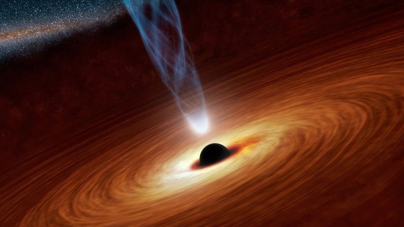 Kinh ngạc hố đen “lớn” nhanh nhất vũ trụ, nặng gấp 34 tỷ lần Mặt trời - Ảnh 1.