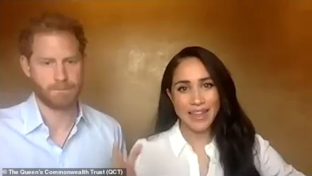 Vợ chồng Meghan Markle - Harry công khai xuất hiện &quot;động chạm&quot; đến Nữ hoàng Anh với phát ngôn gây bức xúc - Ảnh 1.