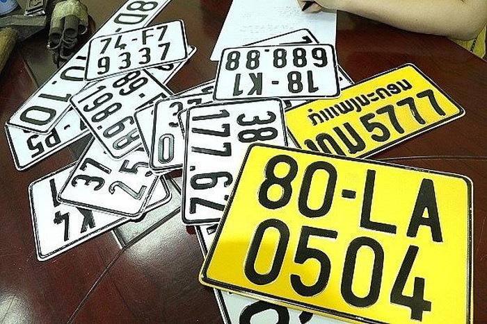 Dịch vụ đổi biển số xe máy tại huyện Tân Hưng