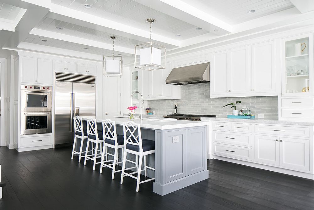 Gam màu trắng và 5 cách kết hợp &quot;đình đám&quot; mọi thời được kiến trúc sư mách cho không gian bếp của các gia đình - Ảnh 13.