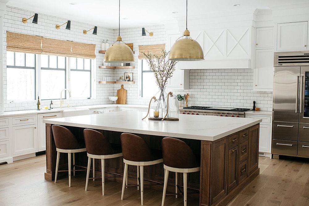 Gam màu trắng và 5 cách kết hợp &quot;đình đám&quot; mọi thời được kiến trúc sư mách cho không gian bếp của các gia đình - Ảnh 5.