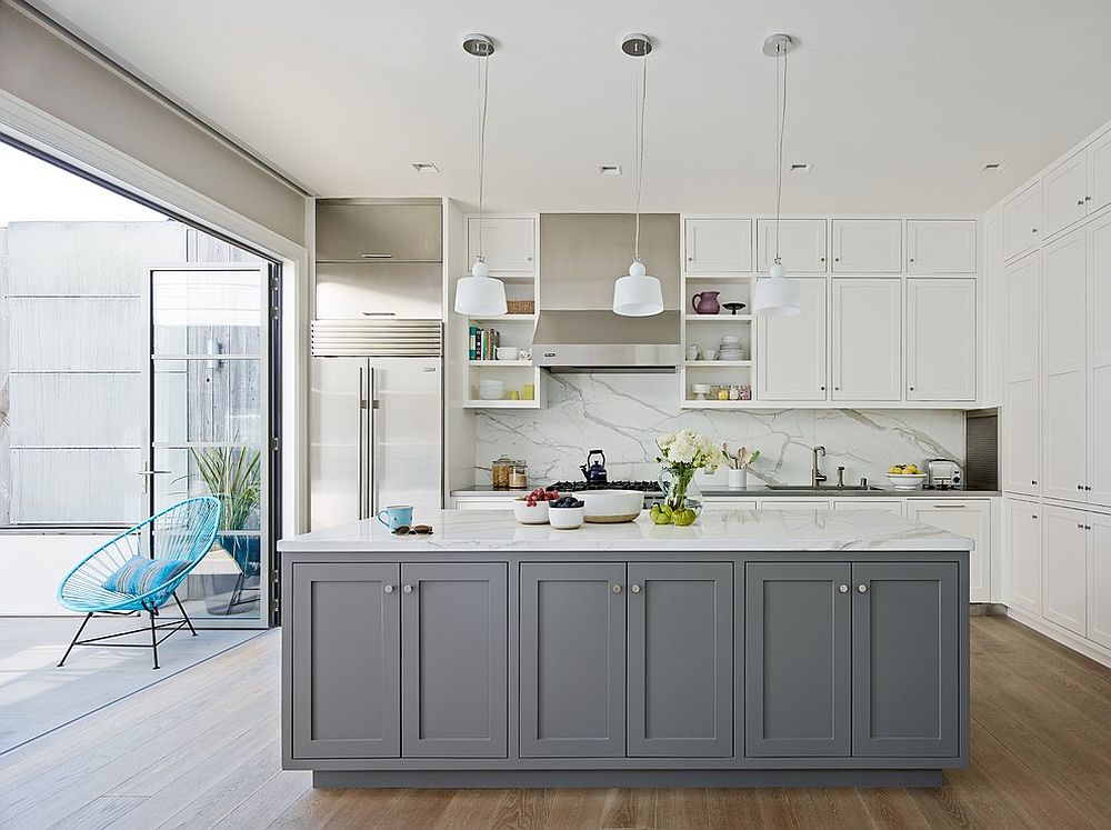 Gam màu trắng và 5 cách kết hợp &quot;đình đám&quot; mọi thời được kiến trúc sư mách cho không gian bếp của các gia đình - Ảnh 14.