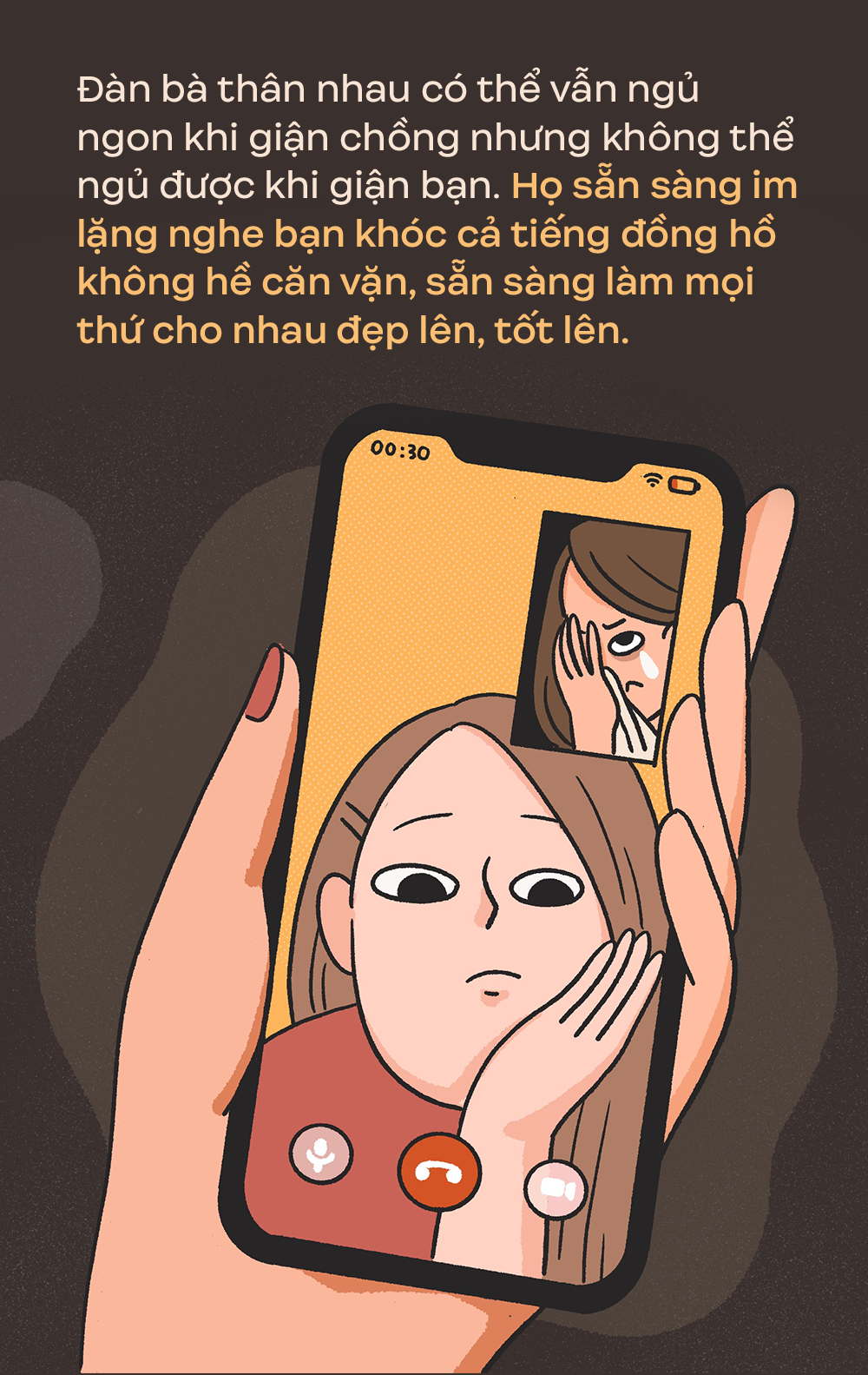 Ai bảo tình bạn của đàn bà đầy tị nạnh, ích kỷ? Nhiều người ngủ ngon khi giận chồng nhưng không thể ngủ được khi giận bạn đây này! - Ảnh 5. Ai bảo tình bạn của đàn bà đầy tị nạnh, ích kỷ? Nhiều người ngủ ngon khi giận chồng nhưng không thể ngủ được khi giận bạn đây này! - Ảnh 5.