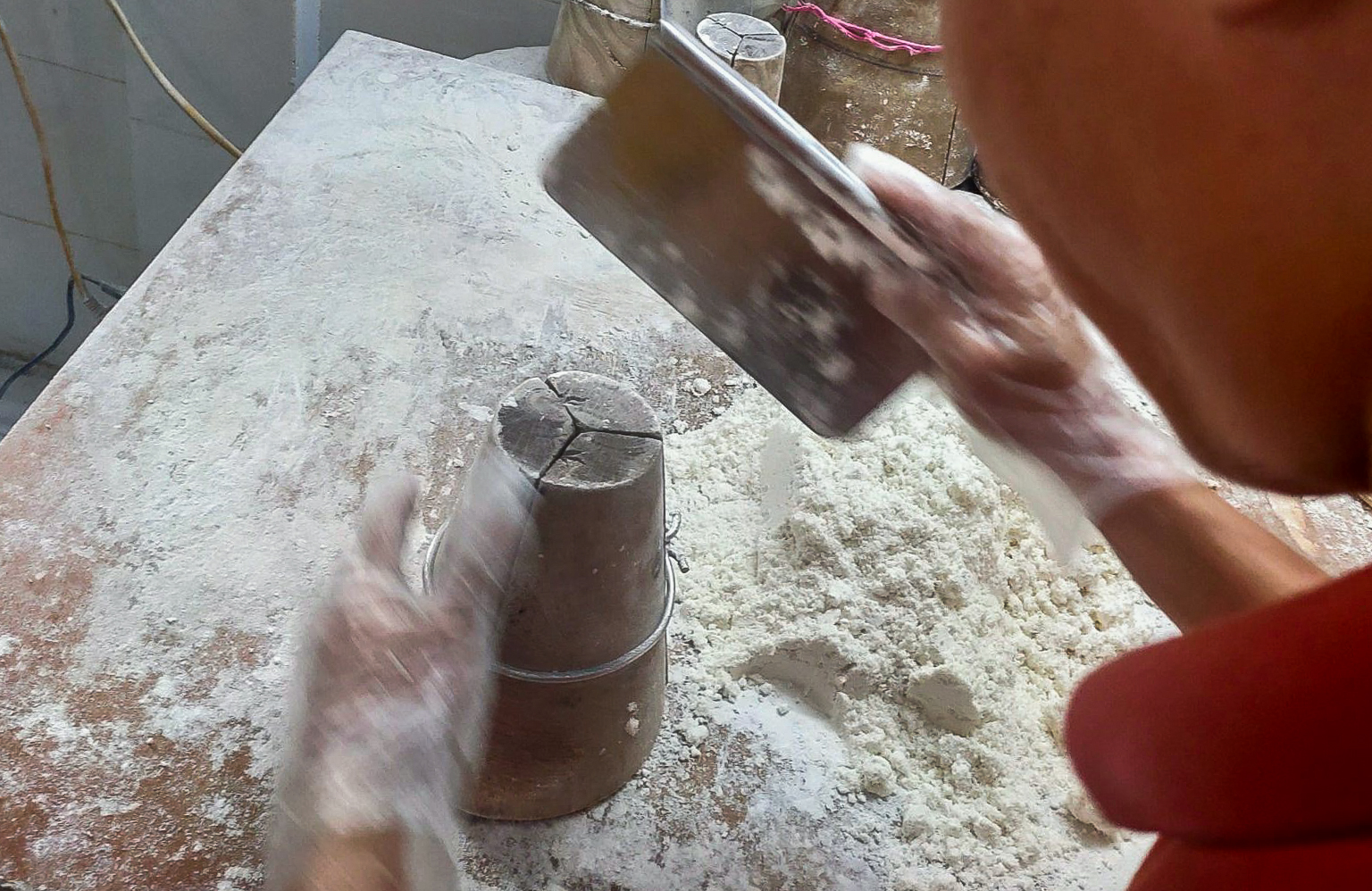 Cận cảnh các công đoạn làm ra thương hiệu oản nổi tiếng tại Hà Nội - Ảnh 4. Cận cảnh các công đoạn làm ra thương hiệu oản nổi tiếng tại Hà Nội - Ảnh 4.