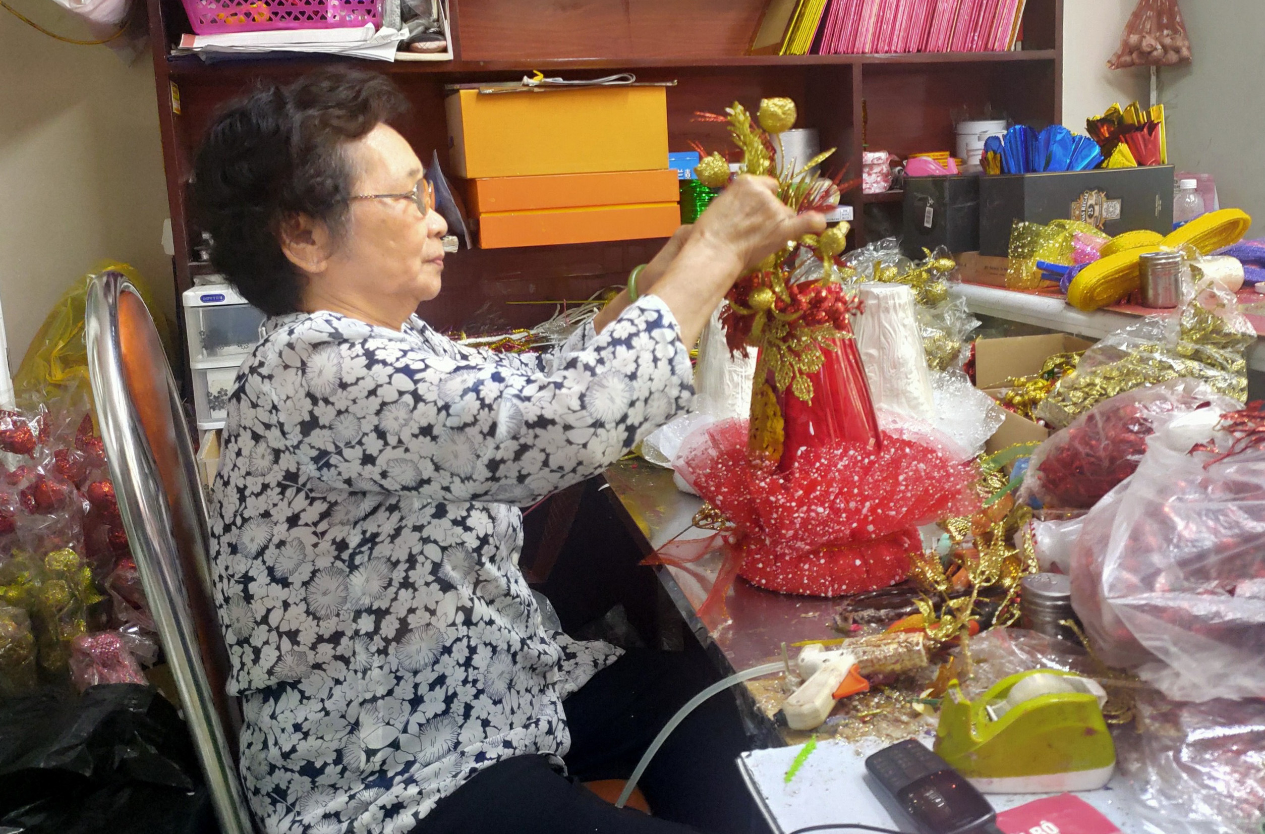 Cận cảnh các công đoạn làm ra thương hiệu oản nổi tiếng tại Hà Nội - Ảnh 7. Cận cảnh các công đoạn làm ra thương hiệu oản nổi tiếng tại Hà Nội - Ảnh 7.