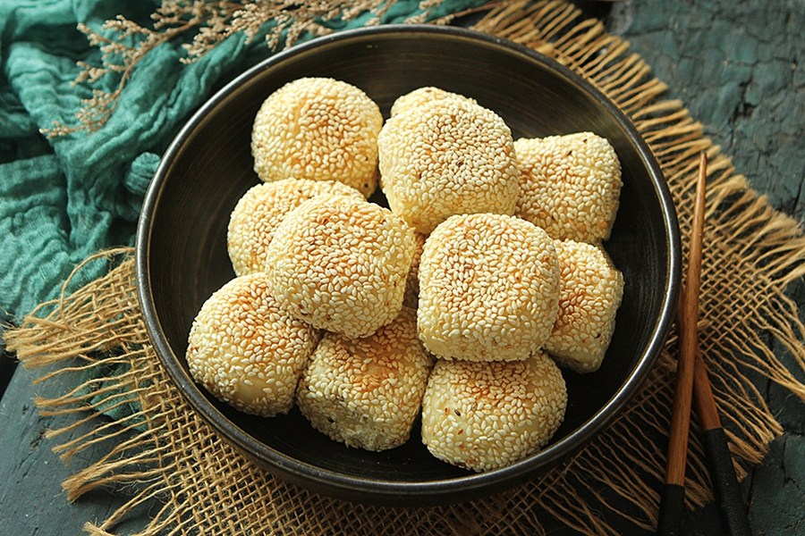 Làm bánh vừng - Ảnh 6. Làm bánh vừng - Ảnh 6.