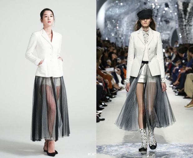 Từ 1 năm trước Seo Ye Ji đã mặc đẹp xuất sắc, diện váy xuyên thấu sexy &quot;chặt đẹp&quot; người mẫu của Dior - Ảnh 4.