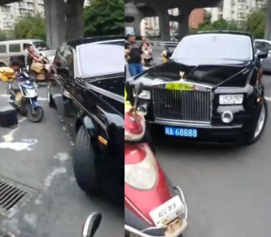 Đâm trúng xe Rolls Royce, anh shipper ngồi khóc nức nở nhưng hành động sau đó của nữ tài xế mới khiến ai nấy ngỡ ngàng - Ảnh 4.