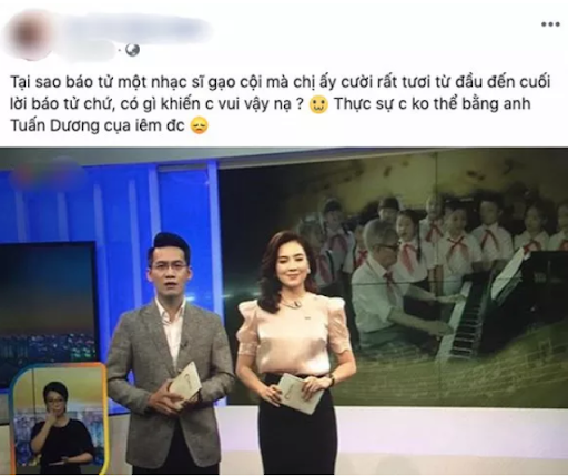Những lần vạ miệng gây tranh cãi kịch liệt của các MC VTV: Người gọi điện đòi thay cầu thủ, kẻ miệt thị giới tính của nhân vật nổi tiếng - Ảnh 7. Những lần vạ miệng gây tranh cãi kịch liệt của các MC VTV: Người gọi điện đòi thay cầu thủ, kẻ miệt thị giới tính của nhân vật nổi tiếng - Ảnh 7.