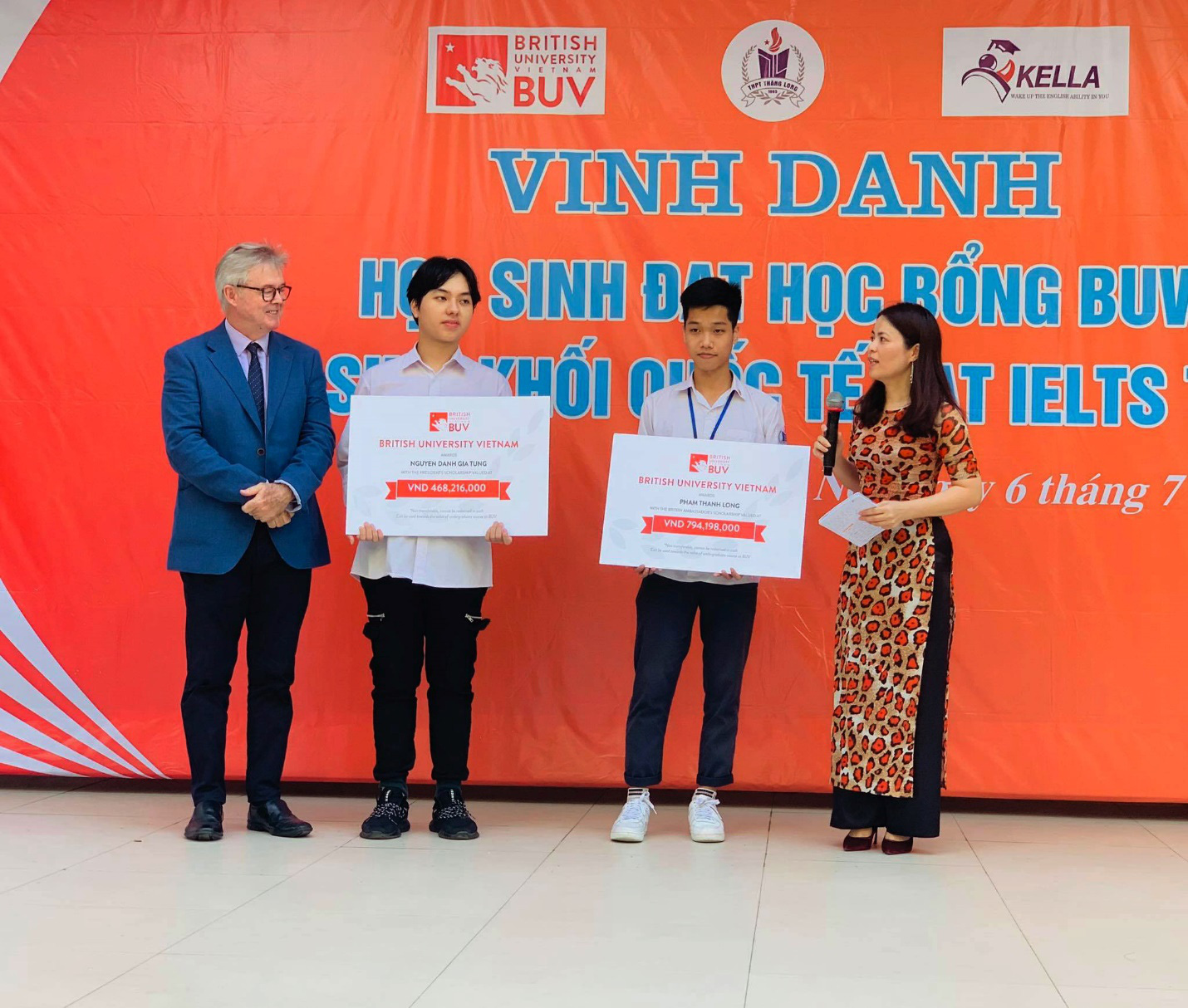 BUV dành học bổng trị giá 1 tỷ đồng cho học sinh có hoàn cảnh khó khăn - Ảnh 1. BUV dành học bổng trị giá 1 tỷ đồng cho học sinh có hoàn cảnh khó khăn - Ảnh 1.
