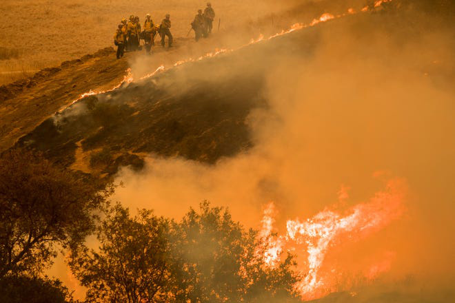 Tuyệt vọng vì cháy rừng, California phải cầu cứu nước Úc xa xôi - Ảnh 1.