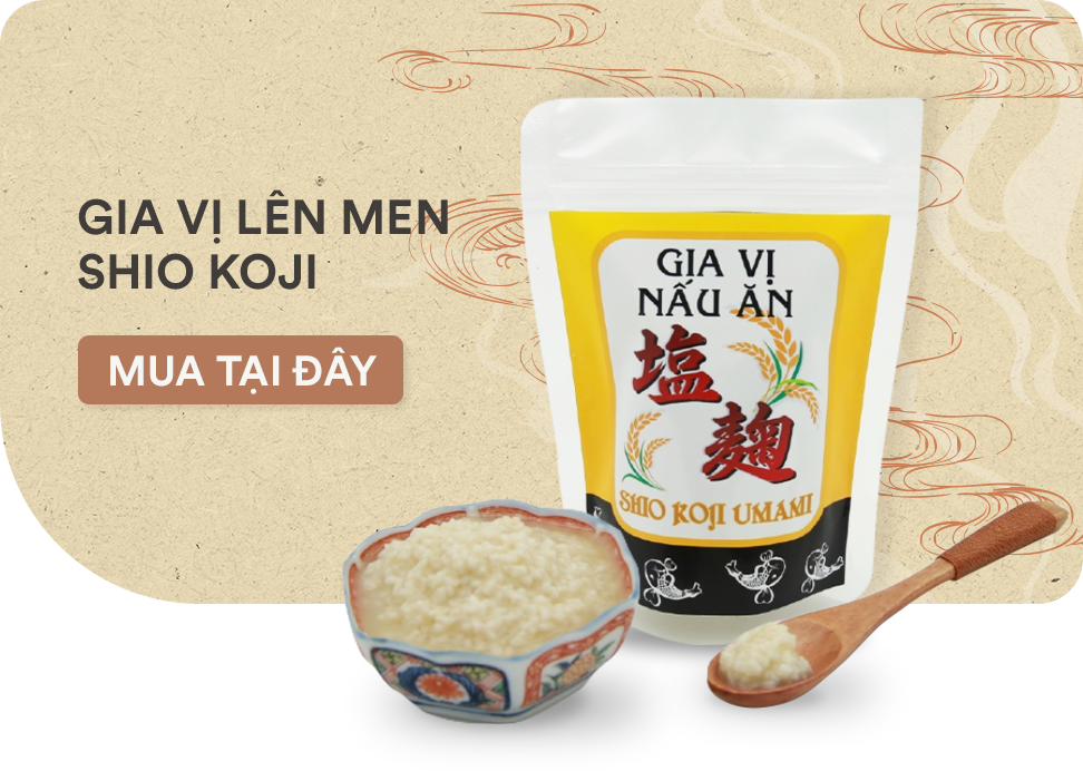 Gia vị l&ecirc;n men Shio Koji - b&iacute; quyết cho vị ngọt thanh tự nhi&ecirc;n, tốt cho sức khỏe trong m&oacute;n ăn Nhật Bản - Ảnh 6.