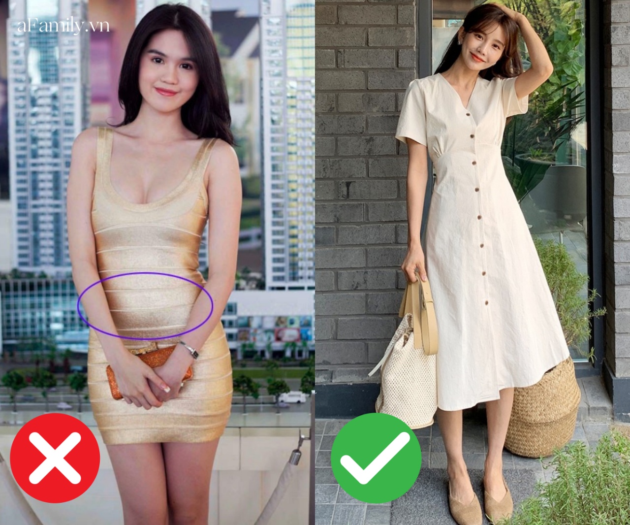 Mặc sao cho đẹp với nàng mũm mĩm? 15 bộ váy cho người béo tôn dáng, tự tin,  quyến rũ hơn!