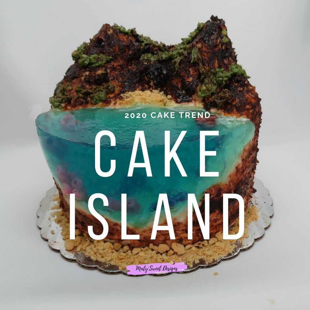 Island cake - bánh gato đại dương huyền ảo: Hot trend làm bánh mùa dịch khiến các bà nội trợ quốc tế điên đảo - Ảnh 1.