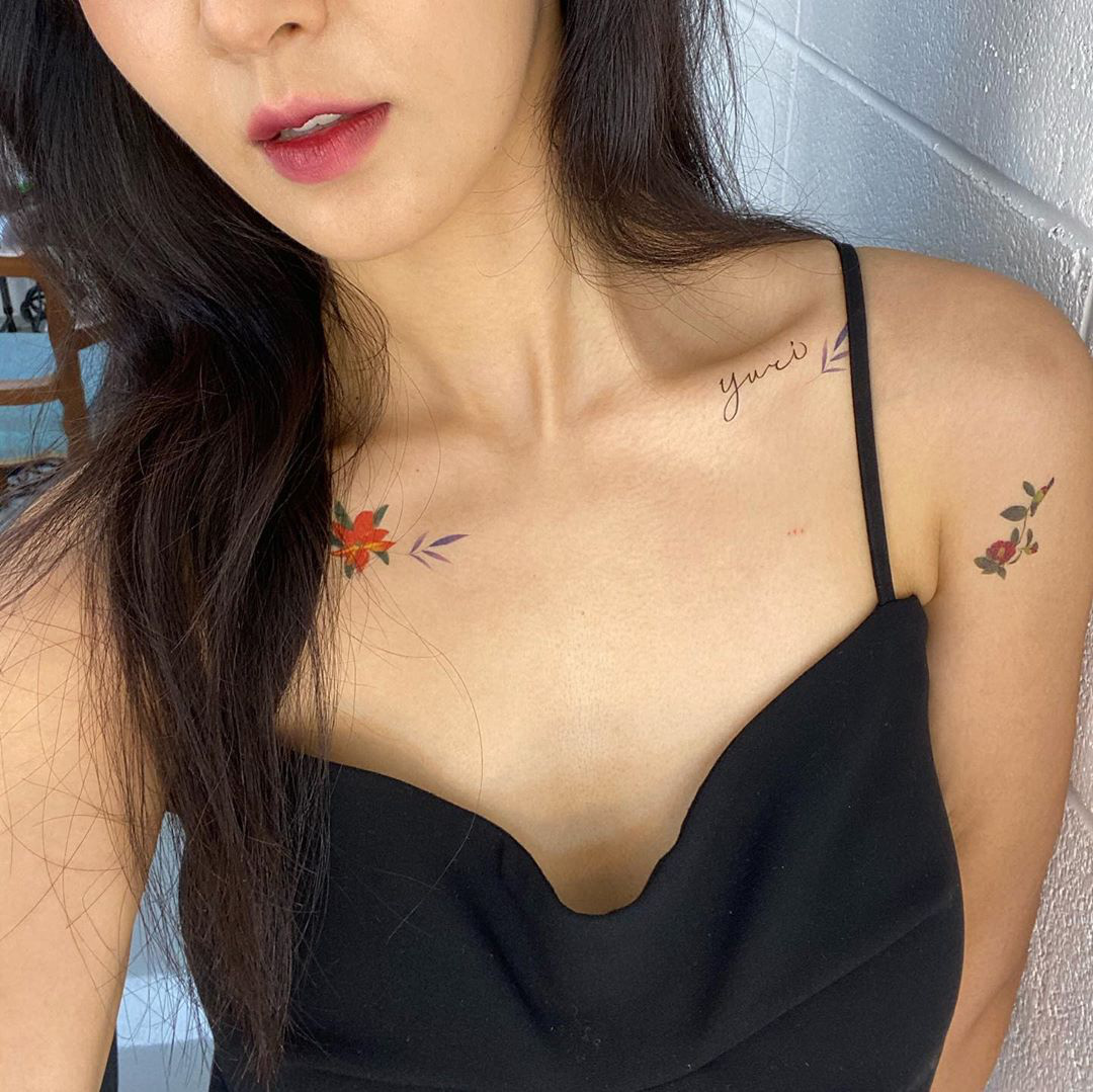 Giảm giá Tatoo - hình xăm màu sắc idol k-pop - Mua Thông Minh