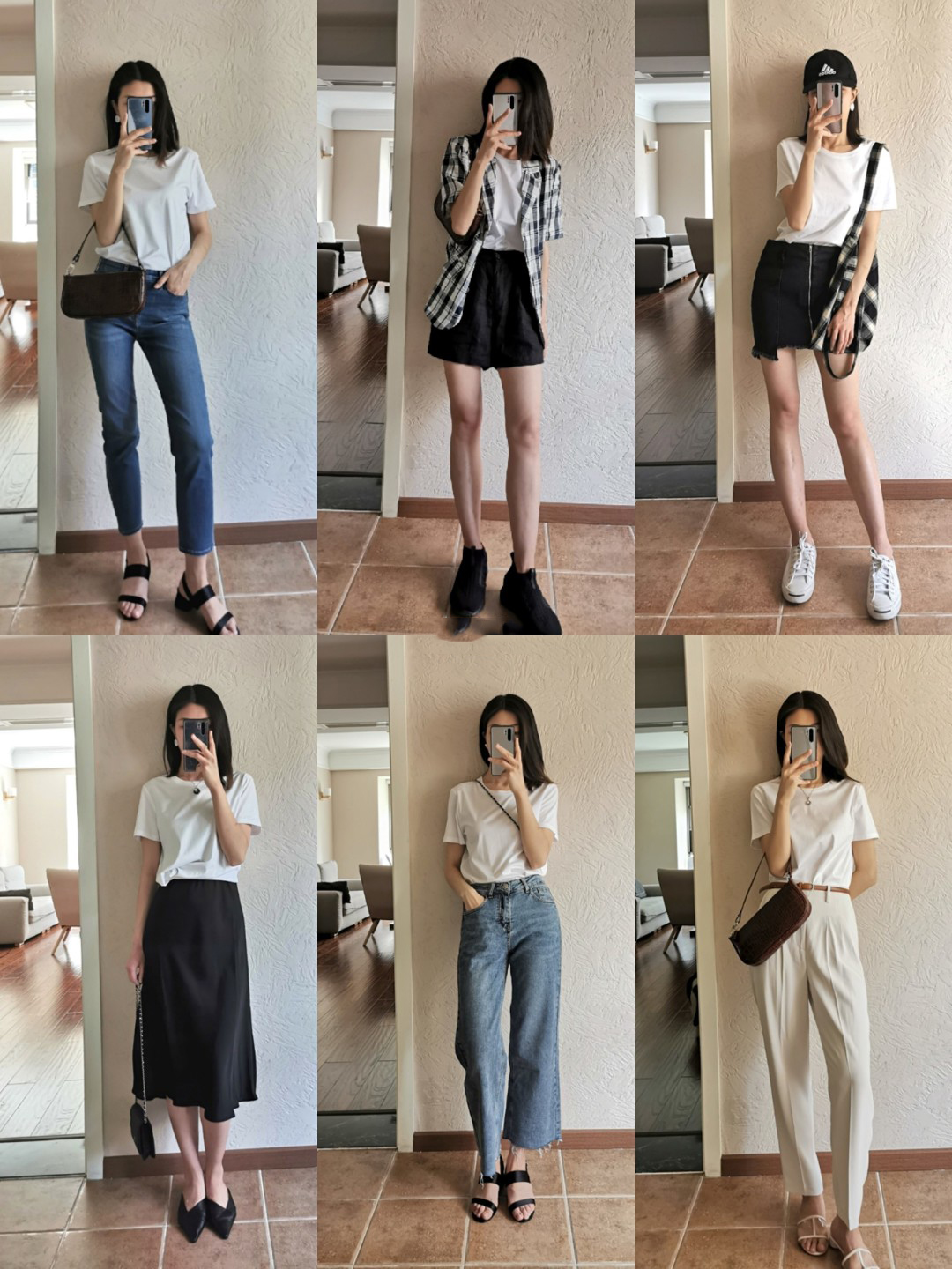 Thử xếp 6 bộ đồ với áo phông trắng cho cả tuần, tôi chưa bao giờ thấy việc lên đồ mỗi sáng nhanh đến vậy - Ảnh 1. Thử xếp 6 bộ đồ với áo phông trắng cho cả tuần, tôi chưa bao giờ thấy việc lên đồ mỗi sáng nhanh đến vậy - Ảnh 1.