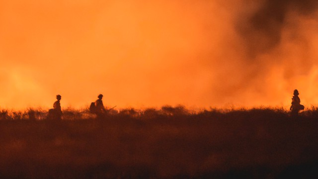 8.000 người dân phải sơ tán do cháy rừng ở Nam California (Mỹ) - Ảnh 1.