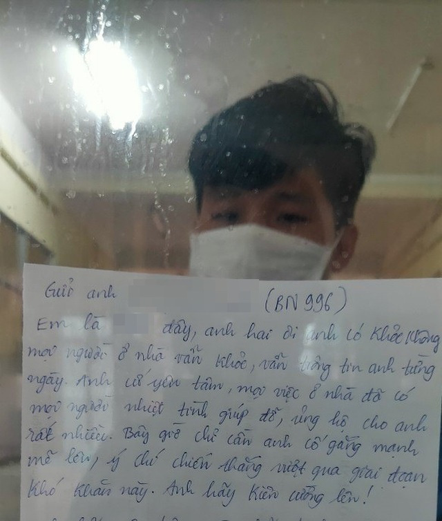 Nghẹn l&ograve;ng bức thư bệnh nh&acirc;n gửi anh trai c&ugrave;ng mắc Covid-19 trước khi anh qua đời - Ảnh 1.
