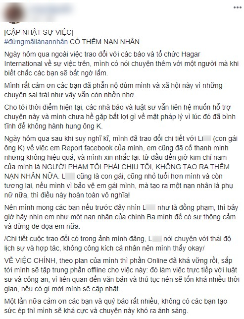 Vụ con trai tố người tình của mẹ gạ gẫm em gái gửi ảnh khỏa thân: Nạn nhân mới chính là con gái ruột! - Ảnh 1.