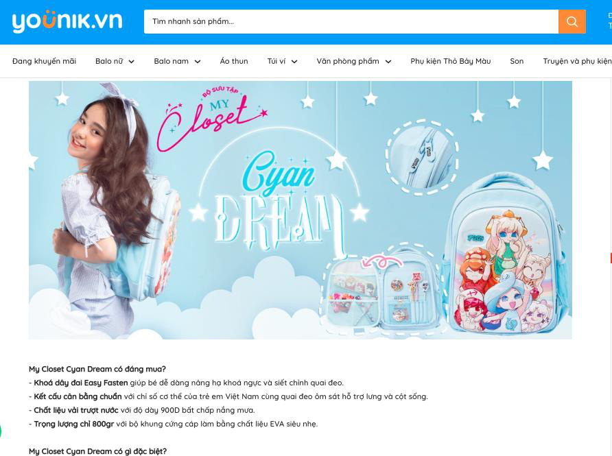 Những điều cần lưu ý khi mua balo đi học cho con qua mạng - Ảnh 1. Những điều cần lưu ý khi mua balo đi học cho con qua mạng - Ảnh 1.