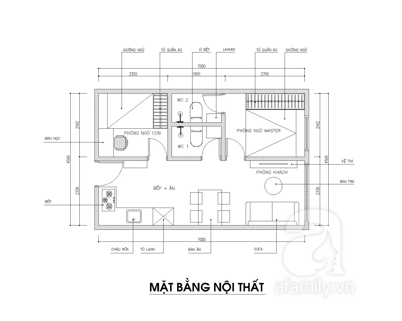 Tư vấn thiết kế căn hộ 30m² cho gia đình 3 người ở với chi phí 110 triệu đồng - Ảnh 2.