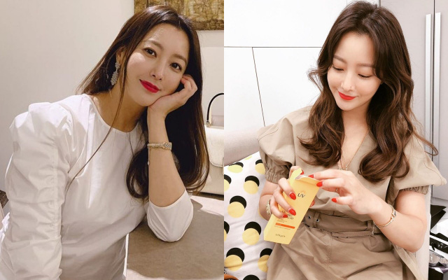 Kim Hee Sun 43 tuổi mà nhìn vẫn trẻ trung chẳng thua kém đàn em