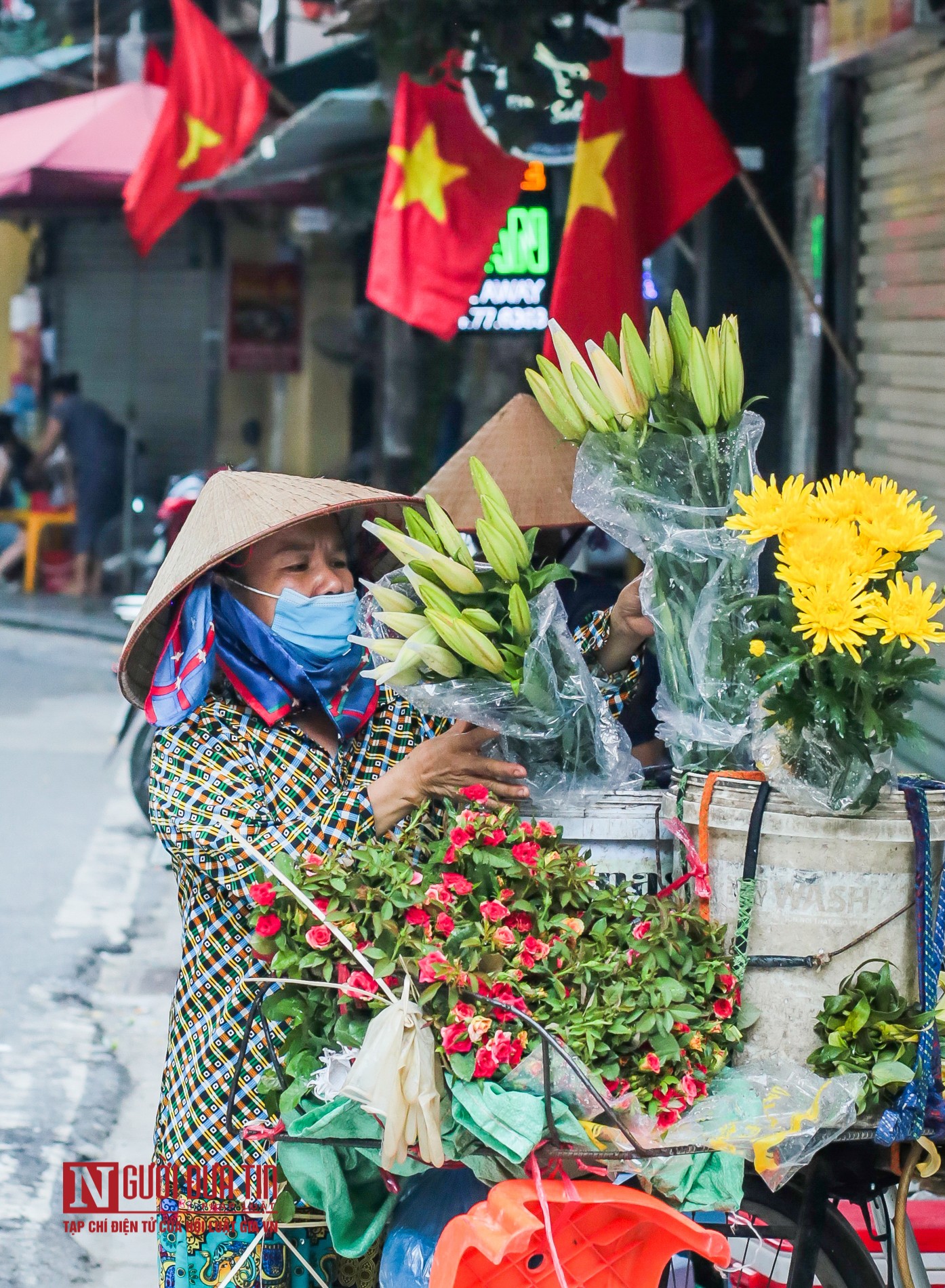 Thủ đô trang hoàng cờ hoa chào mừng Quốc khánh 2/9 - Ảnh 15.