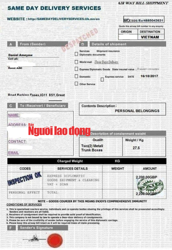 Một quý bà ở Gò Vấp sụp bẫy tướng quân đội Mỹ - Ảnh 3. Một quý bà ở Gò Vấp sụp bẫy tướng quân đội Mỹ - Ảnh 3.