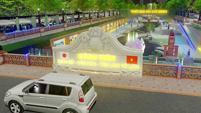 Đề xuất phương án biến sông Tô Lịch trở thành Công viên Lịch sử - Văn hóa - Tâm linh - Ảnh 1.