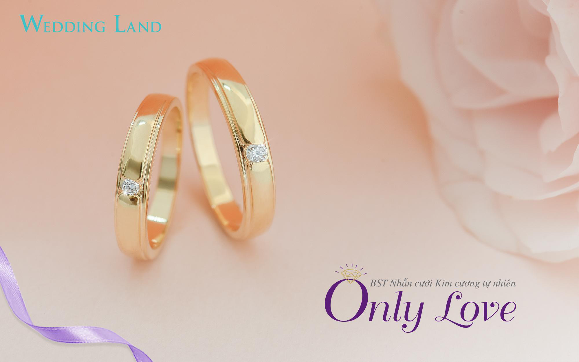 Nhẫn cưới kim cương tự nhiên của Wedding Land giá chỉ từ 8 triệu đồng - Ảnh 2. Nhẫn cưới kim cương tự nhiên của Wedding Land giá chỉ từ 8 triệu đồng - Ảnh 2.