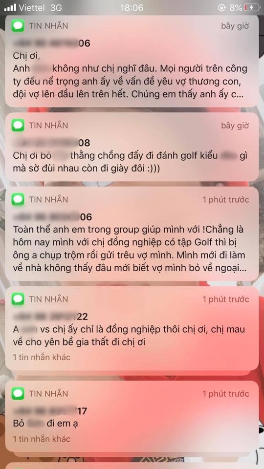 Nhờ dân mạng năn nỉ vợ tha thứ sau khi bị chụp trộm ảnh chơi golf với &quot;chị đồng nghiệp&quot;, anh chồng liền bị chửi té tát thêm vì chi tiết phản bội rành rành - Ảnh 7.