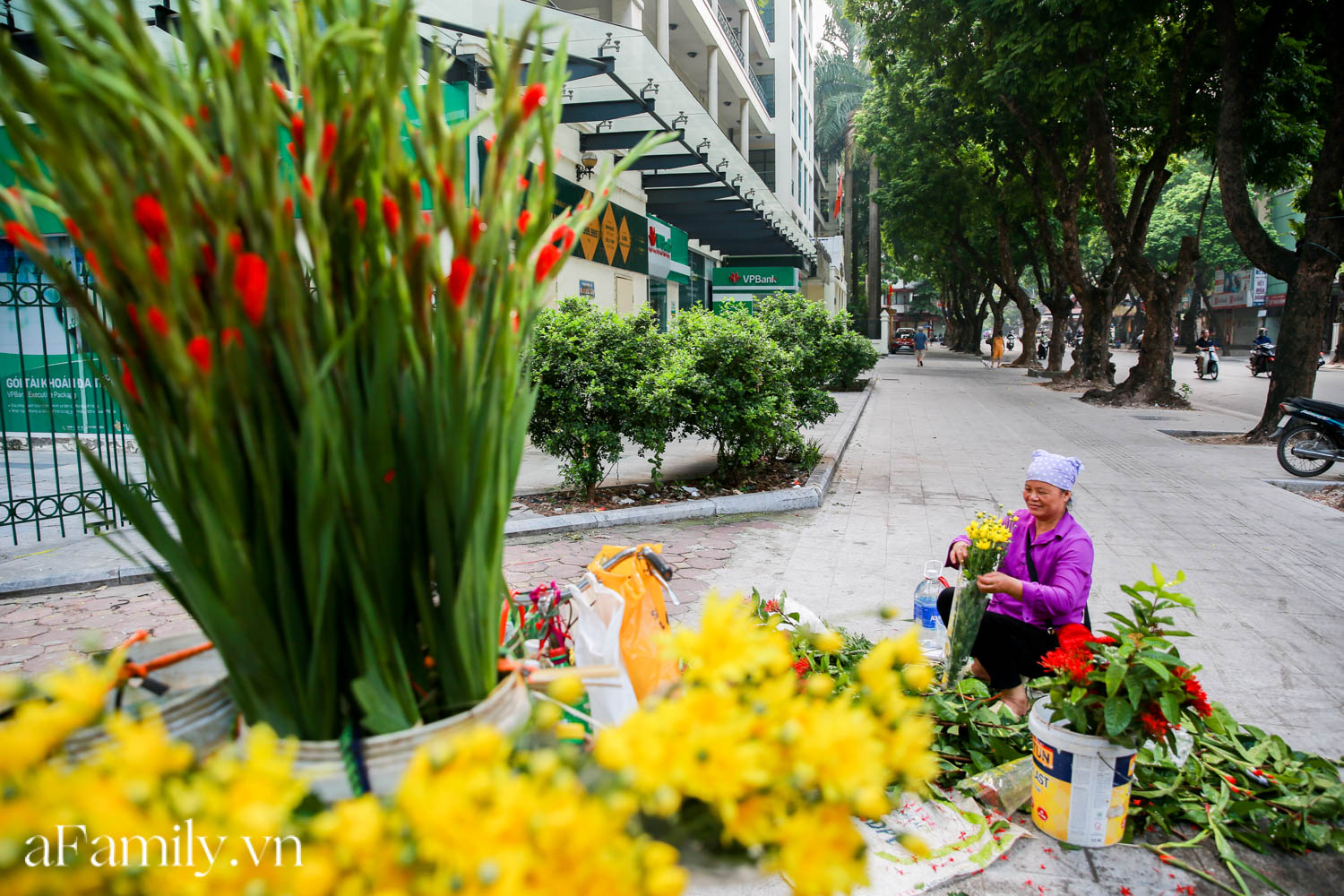 Phố phường vắng thanh, người dân mặc áo cờ Tổ quốc ra đường biểu diễn văn nghệ ngày Quốc khánh - Ảnh 6.