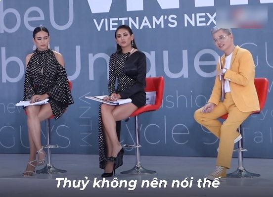 Vietnam's Next Top Model: Lần đầu tiên Nam Trung lại bênh vực thí sinh hết mình trước màn chê bai của Mâu Thủy - Võ Hoàng Yến - Ảnh 9. Vietnam's Next Top Model: Lần đầu tiên Nam Trung lại bênh vực thí sinh hết mình trước màn chê bai của Mâu Thủy - Võ Hoàng Yến - Ảnh 9.