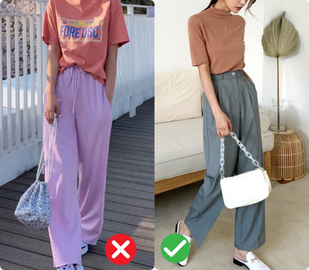Kiểu quần ống rộng cần tránh tuyệt đối khi đi làm để - Ảnh 1. Kiểu quần ống rộng cần tránh tuyệt đối khi đi làm để - Ảnh 1.
