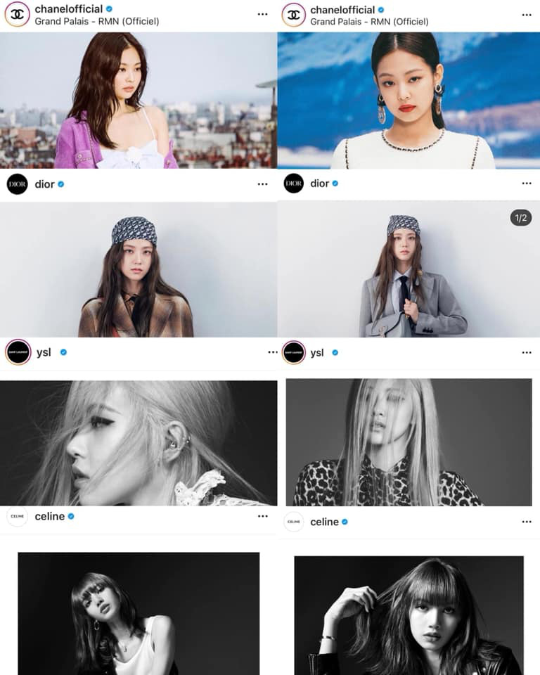 4 cô đại sứ BLACKPINK khi lên Instagram của nhà mốt lớn: Jennie, Jisoo biến hóa đa dạng nhưng Rosé có màn lột xác đáng gờm nhất  - Ảnh 1.