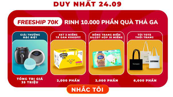 Săn deal Johnson & Johnson giảm sốc đến 50%, miễn phí vận chuyển đến 70K và hàng nghìn quà tặng hấp dẫn - Ảnh 1.