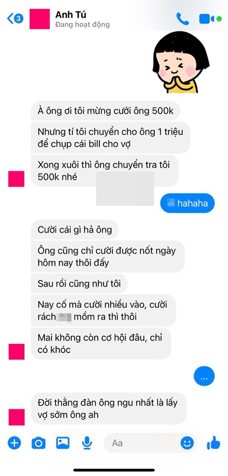 Pha mừng cưới “thối tiền” có 1-0-2 kèm lời cảnh báo về cuộc hôn nhân &quot;đẫm nước mắt&quot; phía trước khiến chàng rể mới chỉ biết khóc thét - Ảnh 2.