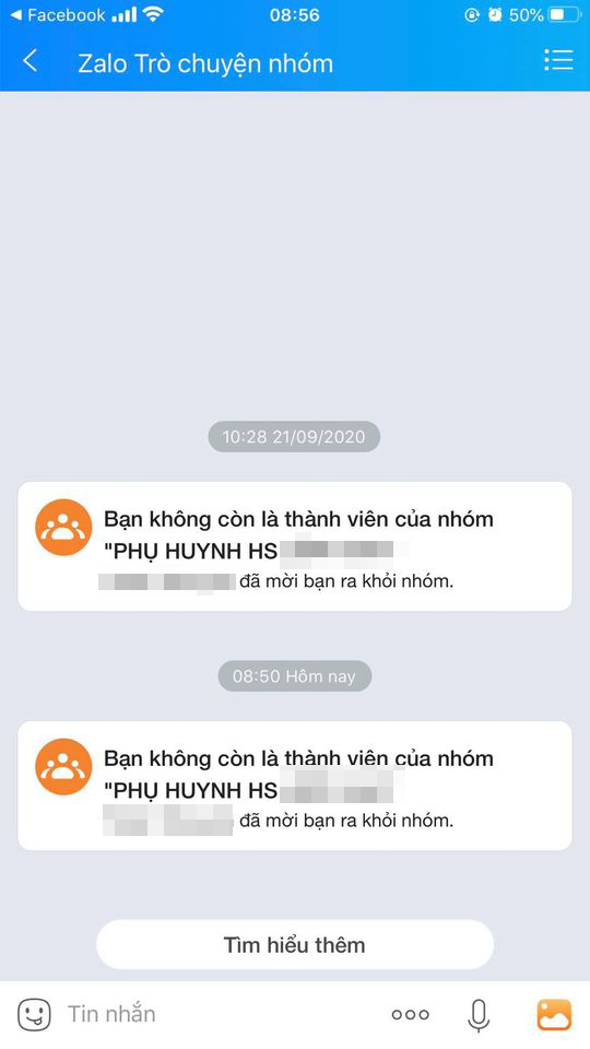 Không đồng ý đóng khoản quỹ lớp tự nguyện, một phụ huynh bị tập thể thóa mạ trong nhóm chat, con trai đi học bị các bạn tẩy chay? - Ảnh 4. Không đồng ý đóng khoản quỹ lớp tự nguyện, một phụ huynh bị tập thể thóa mạ trong nhóm chat, con trai đi học bị các bạn tẩy chay? - Ảnh 4.