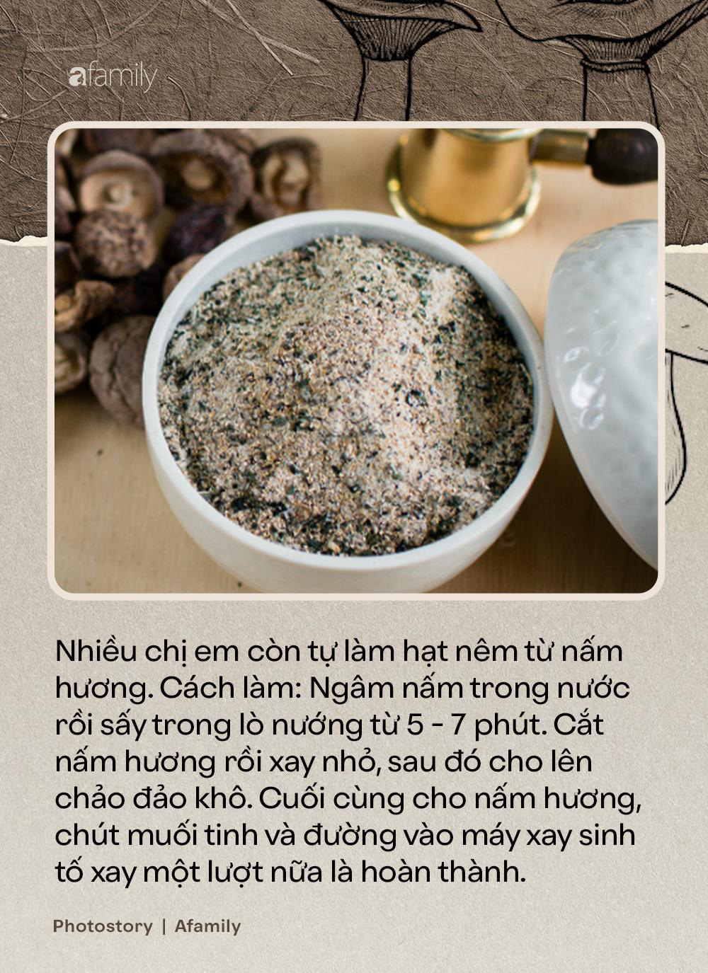 Nấm hương, thứ nguyên liệu thần thánh nhất định không thể thiếu trong ẩm thực món chay - Ảnh 6.