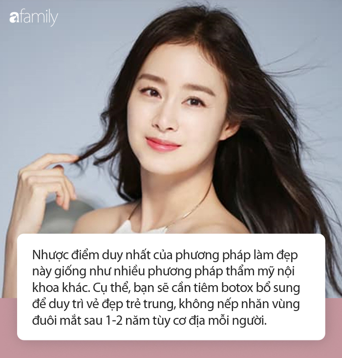 Xóa nhăn đuôi mắt bằng botox: Giải pháp giúp chị em trẻ ra 10 tuổi có thời gian thực hiện dài bằng một giấc ngủ trưa ngắn - Ảnh 4. Xóa nhăn đuôi mắt bằng botox: Giải pháp giúp chị em trẻ ra 10 tuổi có thời gian thực hiện dài bằng một giấc ngủ trưa ngắn - Ảnh 4.