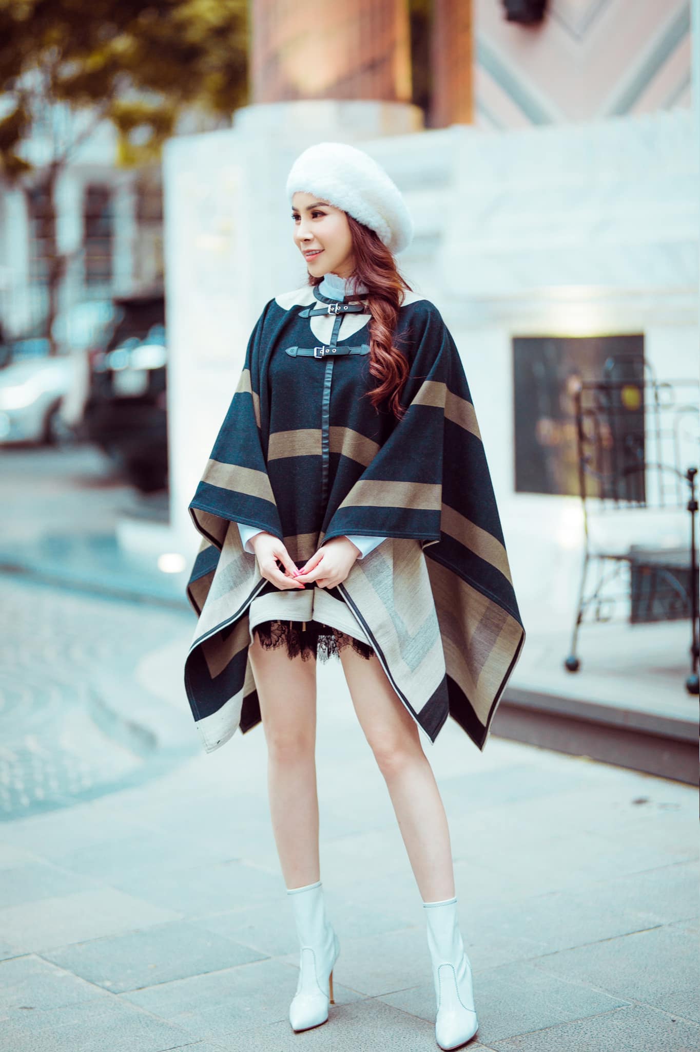 Hoa hậu Áo dài Hoàng Dung thử thách 100 ngày 100 Outfits hàng hiệu - Ảnh 12. Hoa hậu Áo dài Hoàng Dung thử thách 100 ngày 100 Outfits hàng hiệu - Ảnh 12.
